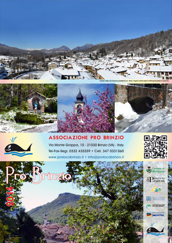 Calendario 2014 Brinzio feste e manifestazioni