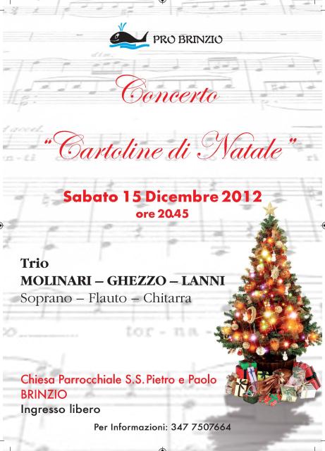Concerto Natale Brinzio Varese 2012