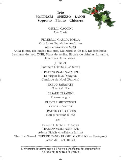 Concerto Natale Brinzio Varese 2012